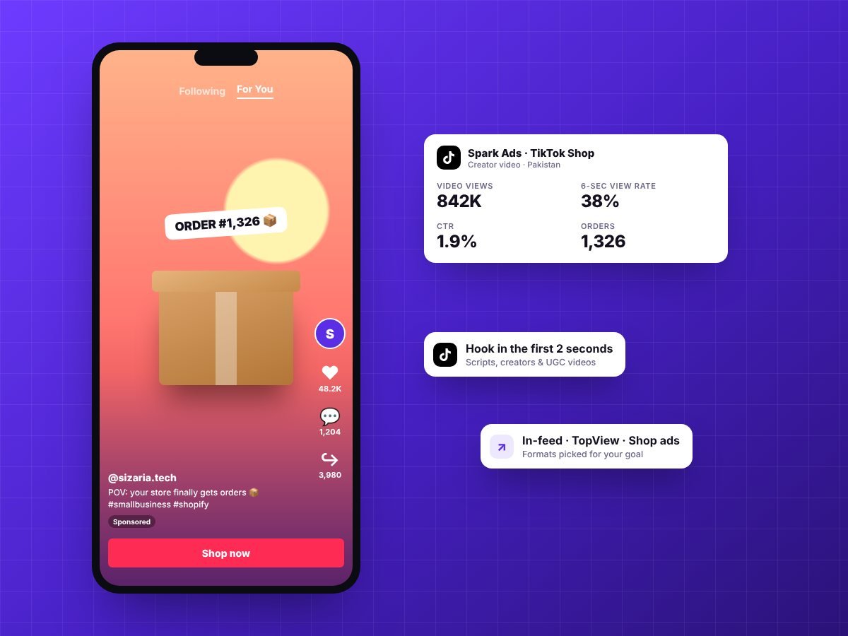 TikTok ads that feel native — and convert